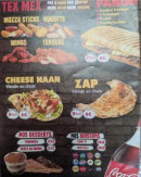 Carte et menu de L'etoile à Oyonnax — Tex mex...