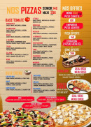 Menu L'etoile - Les pizzas
