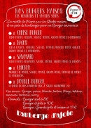 Carte et menu de L'Auberge D'Ajoie à Saint Didier sur Chalaronne — Les burgers