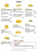 Menu Il Vesuvio - Les pates