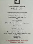 Menu Restaurant Saint-Hubert - les desserts