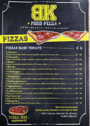 Menu Bk food pizza - Les pizzas base crème