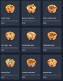 Menu Kebab World - Les bowls