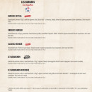 Carte et menu de La Boucherie à Amberieu en Bugey — Les burgers