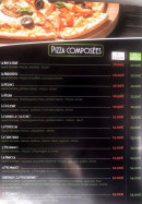 Menu Latavola - Les pizzas composées