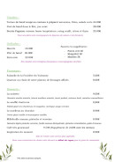 Menu Les Caudalies - Les viandes, grillades, ...