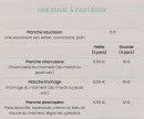 Carte et menu de Au P'tit Saint Jean à Saint Jean le Vieux — Planche à partager