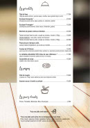 Carte et menu de Chez Luccio à Meximieux — Spécialités, poissons, sauces chaude