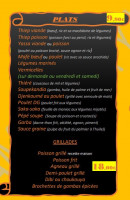 Menu Sama Keur Yaay - Les plats grillades