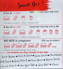 Menu Le smash - Smash box