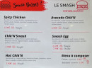 Menu Le smash - Menu burger page 2