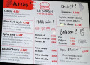 Menu Le smash - Menu hot dog, dessert et boisson