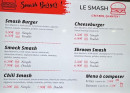 Menu Le smash - Menu burger