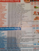 Carte et menu de Chrono Pizza à Bohain en Vermandois — Les pizzas