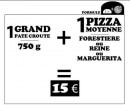 Menu Pizza Feu de Bois - La formule 