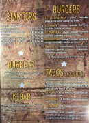 Carte et menu de Food Factory à Villeneuve-sur-Aisne — Les starters, burgers et tacos,...