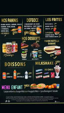 Carte et menu de Food Avenue à Chateau Thierry — Paninis, desserts...