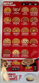 Carte et menu de Pizza Hotimes à Chateau Thierry — Menu 4