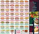Menu Pizza presto - Pizzas, salades, paninis,...