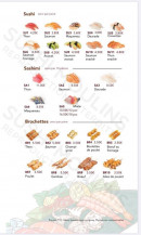 Menu Sushi Moulins - Les sushis, brochettes, ...