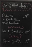 Menu Le patio - Les plats