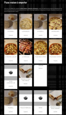 Menu Madras Pizza - Les pizzas