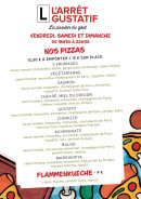 Menu L'arrêt gustatif - Les pizzas