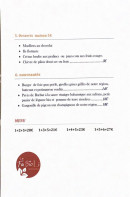 Menu Le Fabioli - Les desserts et nouveautés