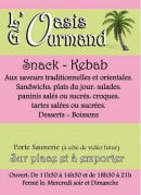 Menu Snack Loasis Gourmand - Carte et menu SnackLoasis Gourmand Manosque