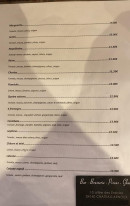 Carte et menu de La p'tit brasserie à Chateau Arnoux Saint Auban — Les pizzas