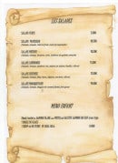 Menu Snack du lac - Les salades et menu enfant