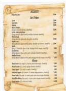 Menu Snack du lac - Les desserts