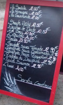 Carte et menu de Au Coin Gourmand à Moustiers Sainte Marie — Les plats