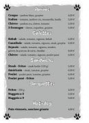 Menu Le Croq’Loup - Paninis, galettes, sandwiches,...