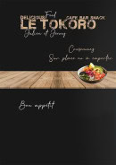Menu Le Tokoro - Carte et menu  Le Tokoro Gap