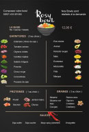 Menu Le Tokoro - Rosy bowls