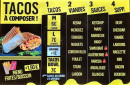 Menu Street Food Company - Les tacos