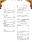 Menu Vip  Rhum - Les pizzas, plaisirs à partager et sushi