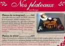 Menu Le Gavroche - Les plateaux 