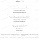 Menu Le Gavroche - Le menu à 20€