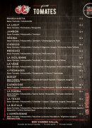 Menu Le Curious - Les pizzas tomates