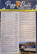 Menu Pizz bull - Les pizzas