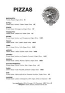 Carte et menu de Le 69 La Pizzeria au Bout du Monde à Le Saix — Les pizzas