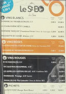 Menu Le St BO - Les vins