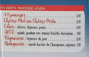 Carte et menu de Restaurant glacier de la plage à Saint Julien en Champsaur — Les pizzas page 2