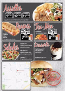 Menu Aksil Fast Food - Les assiettes, paninis, salades...