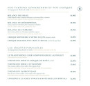 Menu Bella Bay - Les tartines, croques et incontournables