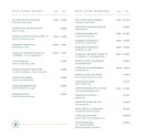 Menu Bella Bay - Les vins rosés et rouges