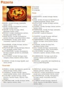 Menu Bip Bip Pizza - les pizzas