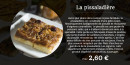 Menu Chez Pipo - La pissaladière